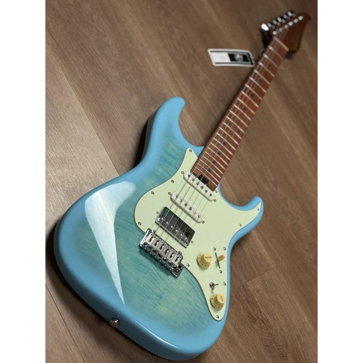 Đàn Guitar Điện Soloking MS1 Classic FMT, Celeste Blue