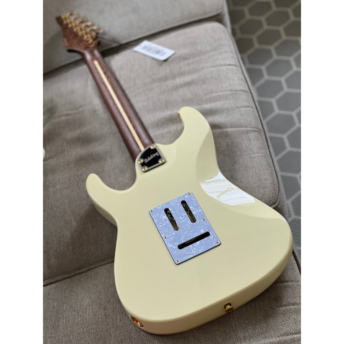 Đàn Guitar Điện Soloking MS1 Classic Flat Top, One Piece Wenge Neck, Vintage White