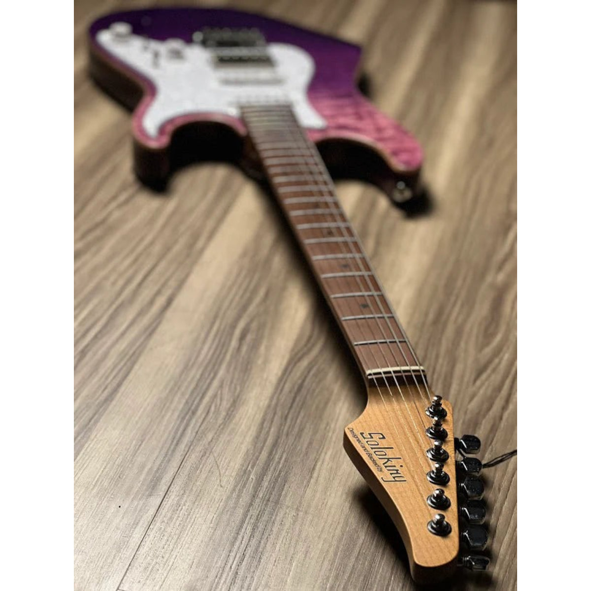 Đàn Guitar Điện Soloking MS1 Classic MKII Flat Top, Deep Purple Surf Nafiri Special Run
