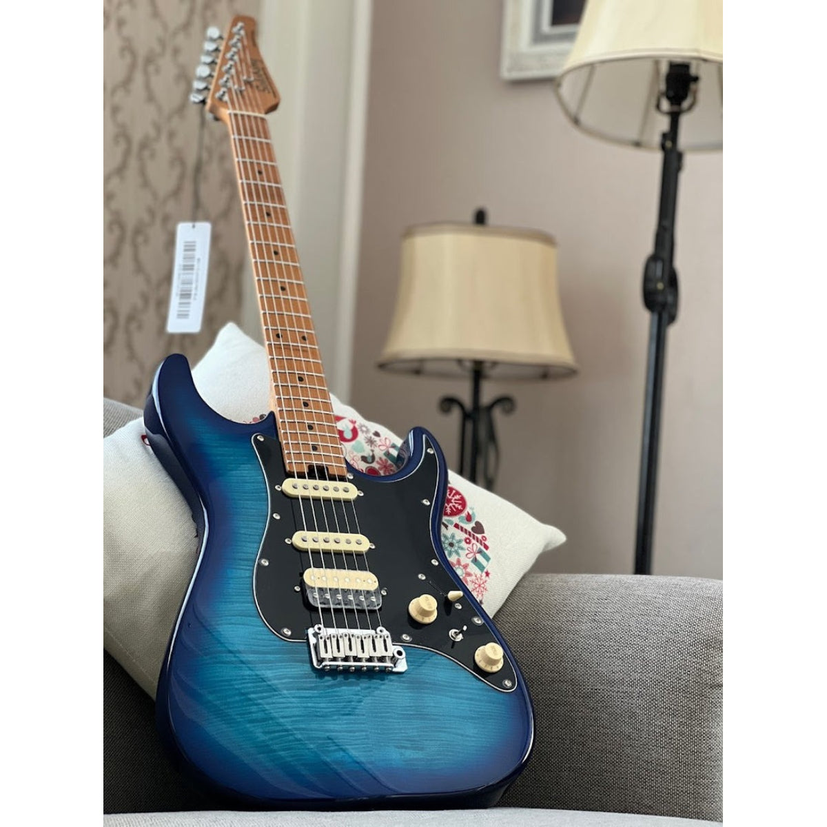 Đàn Guitar Điện Soloking MS1 Classic MKII, 5A Flame Top, Blue Burst Nafiri Special Run