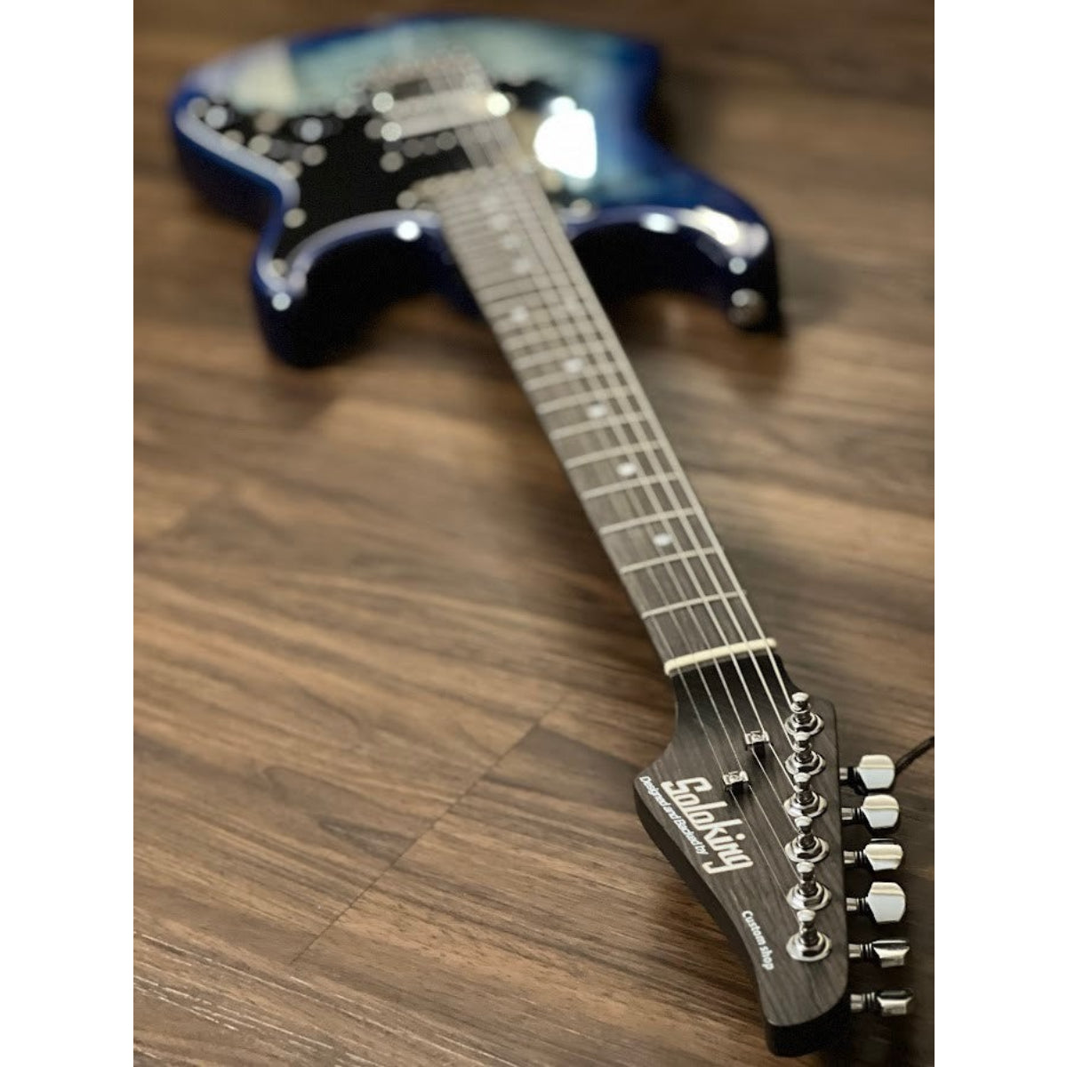 Đàn Guitar Điện Soloking MS1 Classic MKII, 5A Flame Top, Denim Burst Nafiri Special Run JESCAR