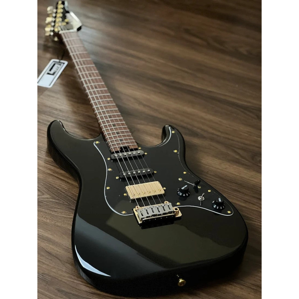 Đàn Guitar Điện Soloking MS1 Classic MKII, Gold Hardware, Roasted Maple FB, Black Beauty