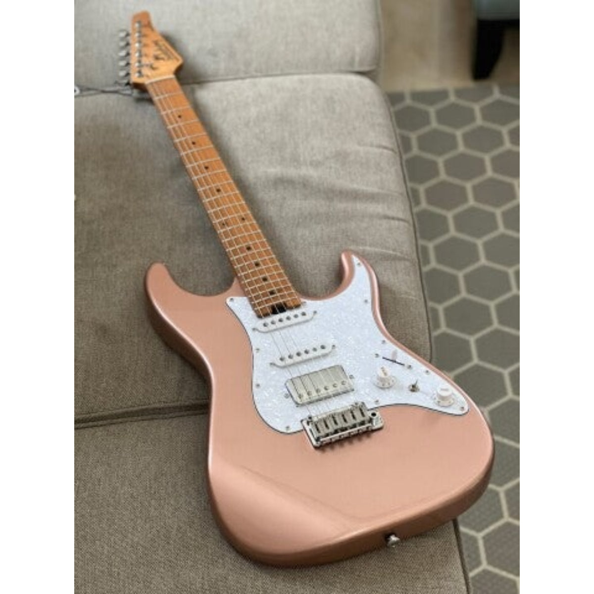 Đàn Guitar Điện Soloking MS1 Classic MKII, Midnight Rose Gold Nafiri Special Run