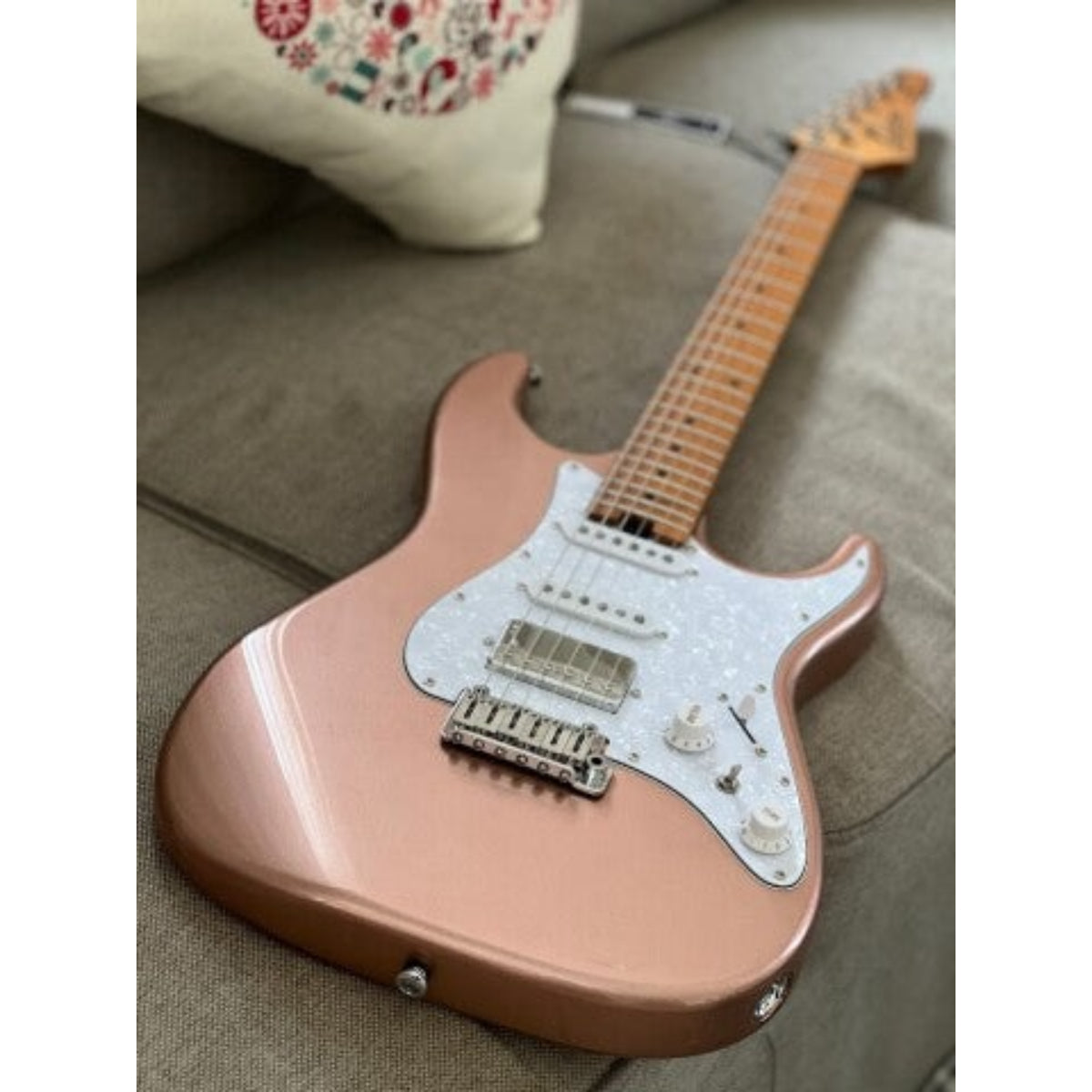 Đàn Guitar Điện Soloking MS1 Classic MKII, Midnight Rose Gold Nafiri Special Run