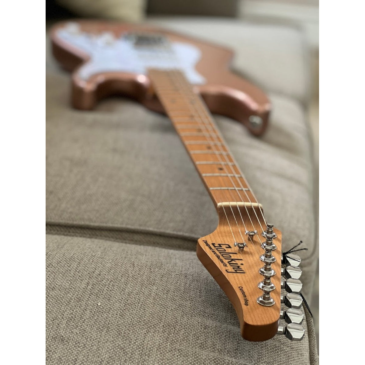 Đàn Guitar Điện Soloking MS1 Classic MKII, Midnight Rose Gold Nafiri Special Run