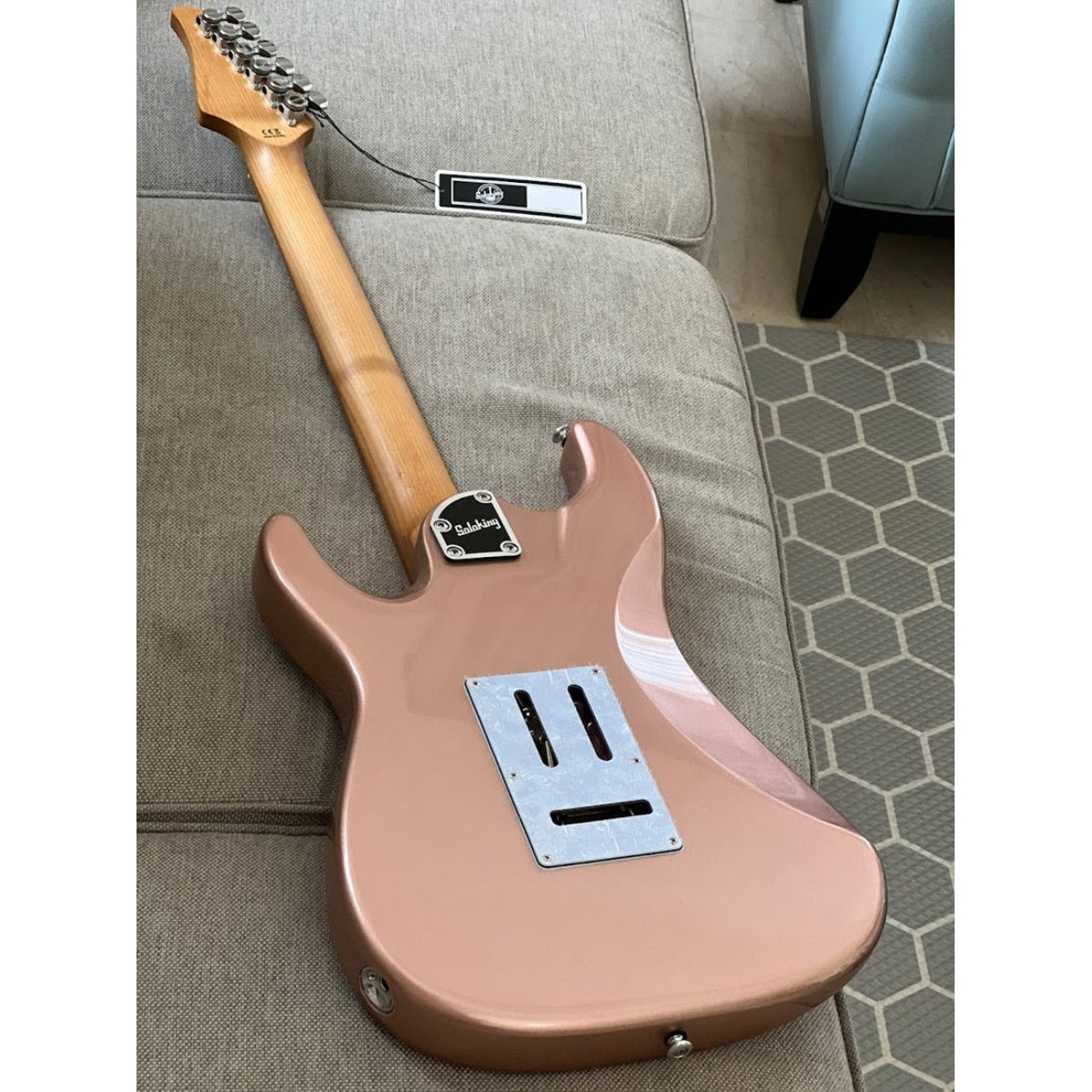 Đàn Guitar Điện Soloking MS1 Classic MKII, Midnight Rose Gold Nafiri Special Run