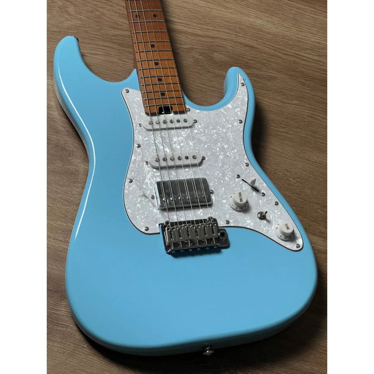 Đàn Guitar Điện Soloking MS1 Classic MKII, Roasted Maple FB, Daphne Blue