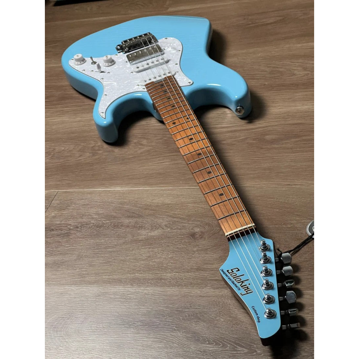 Đàn Guitar Điện Soloking MS1 Classic MKII, Roasted Maple FB, Daphne Blue