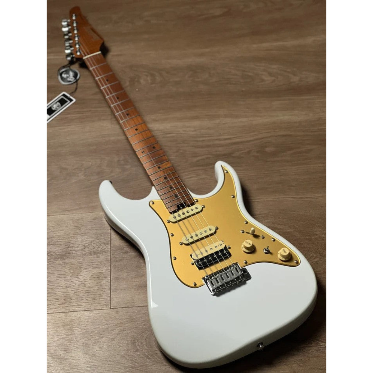 Đàn Guitar Điện Soloking MS1 Classic MKII, Roasted Maple FB, Olympic White Nafiri Special Run