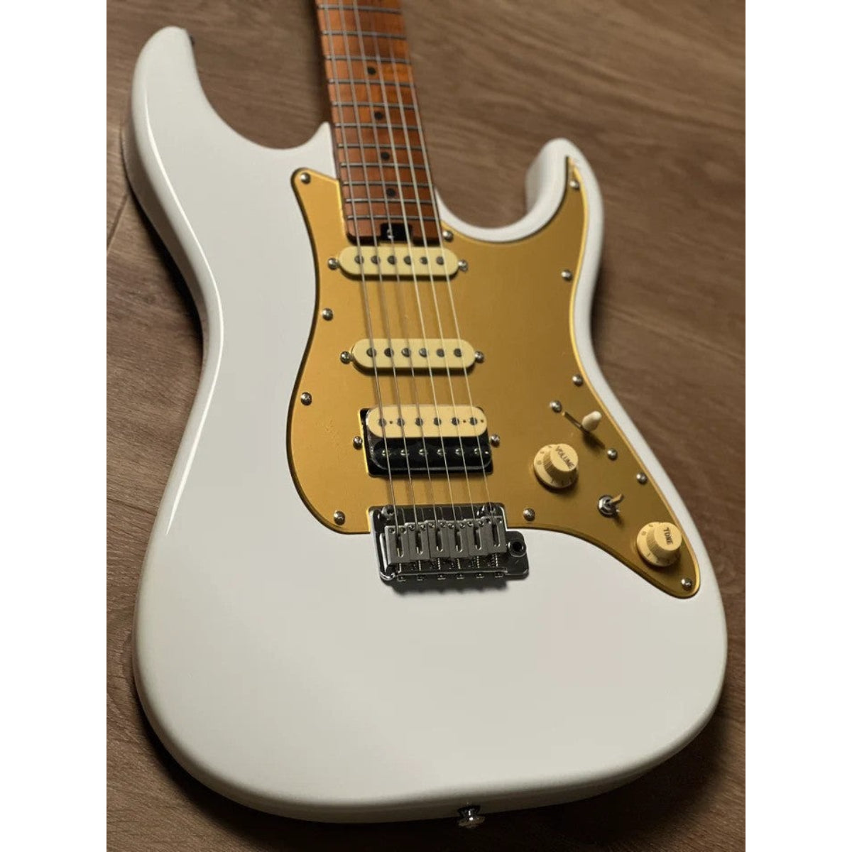 Đàn Guitar Điện Soloking MS1 Classic MKII, Roasted Maple FB, Olympic White Nafiri Special Run
