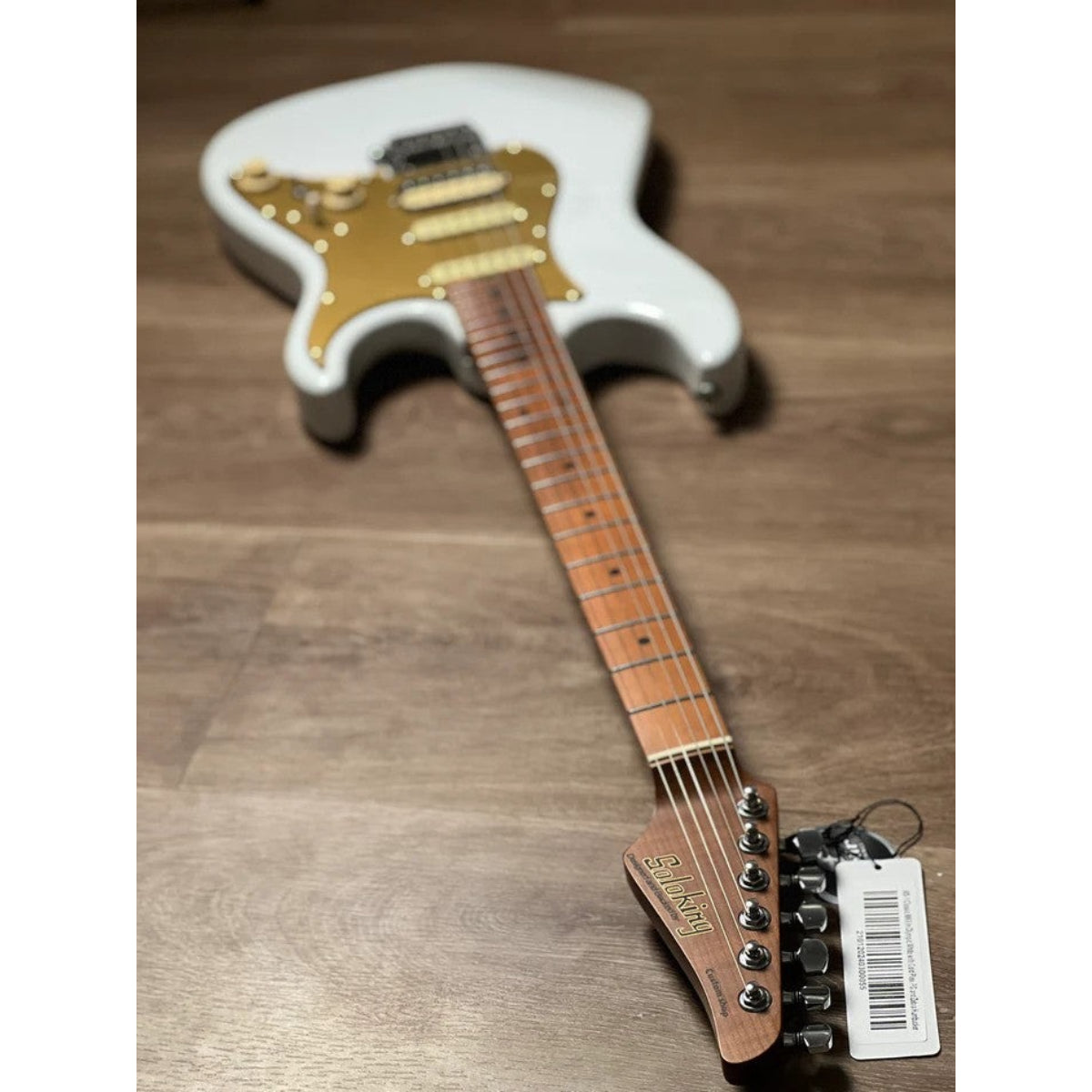 Đàn Guitar Điện Soloking MS1 Classic MKII, Roasted Maple FB, Olympic White Nafiri Special Run