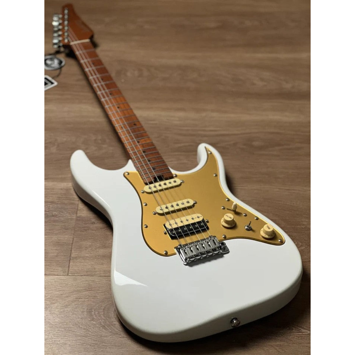 Đàn Guitar Điện Soloking MS1 Classic MKII, Roasted Maple FB, Olympic White Nafiri Special Run