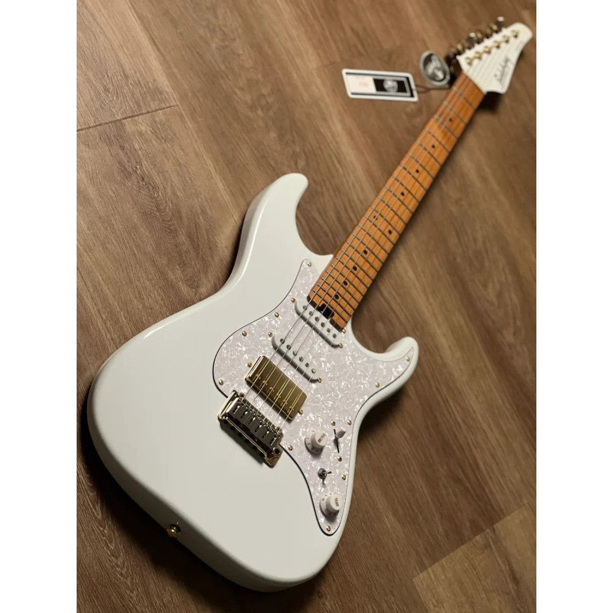 Đàn Guitar Điện Soloking MS1 Classic MKII, Roasted Maple FB, Olympic White, Gold Hardware