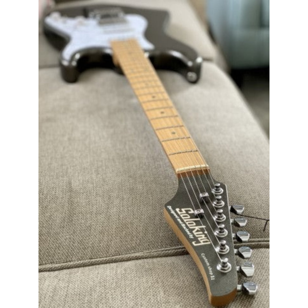 Đàn Guitar Điện Soloking MS1 Classic MKII, Roasted Maple FB, Pewter Grey Metallic