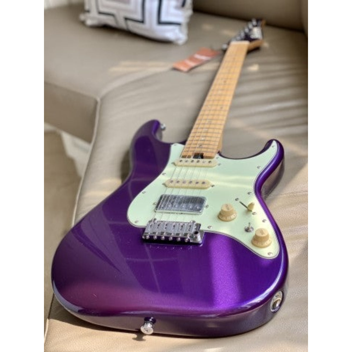 Đàn Guitar Điện Soloking MS1 Classic MKII, Roasted Maple FB, Roasted Maple Neck, Purple Sparkle