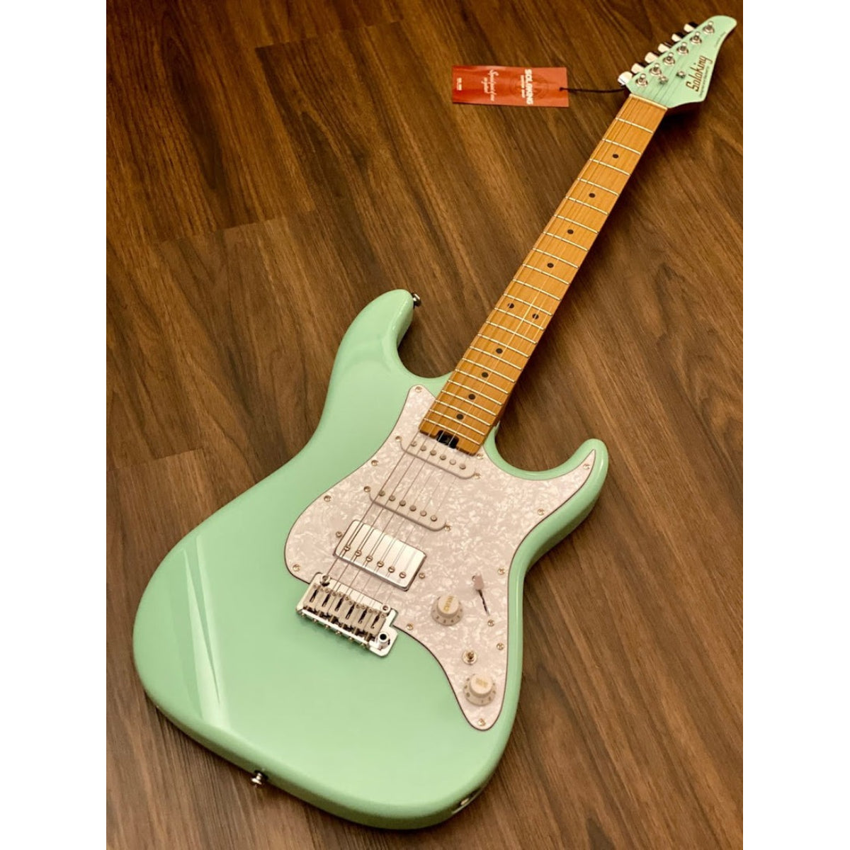 Đàn Guitar Điện Soloking MS1 Classic MKII, Roasted Maple FB, Seafoam Green