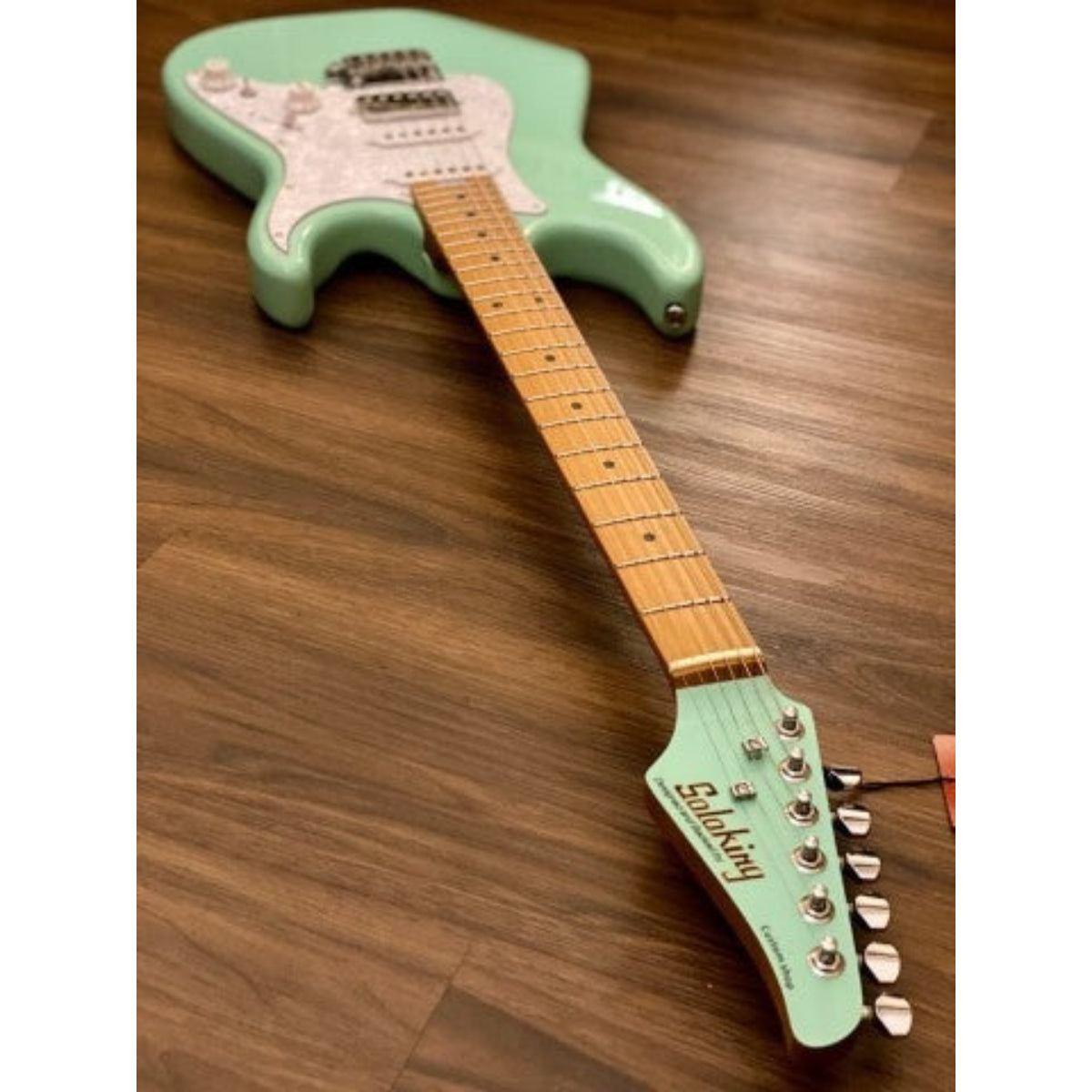 Đàn Guitar Điện Soloking MS1 Classic MKII, Roasted Maple FB, Seafoam Green