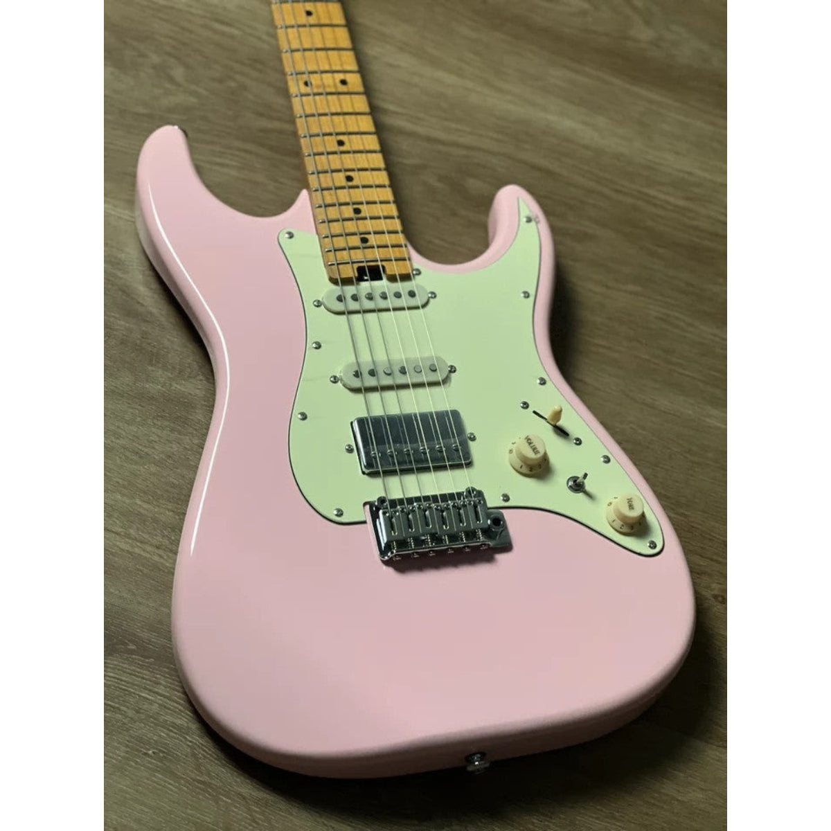 Đàn Guitar Điện Soloking MS1 Classic MKII, Roasted Maple FB, Shell Pink