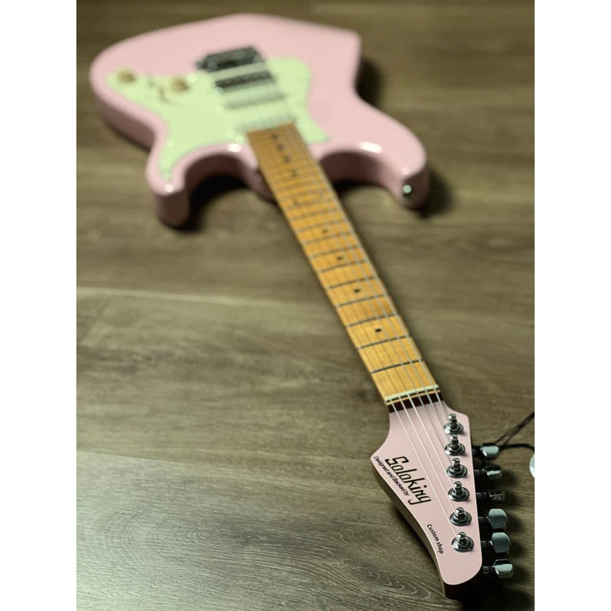 Đàn Guitar Điện Soloking MS1 Classic MKII, Roasted Maple FB, Shell Pink