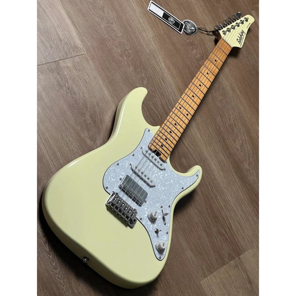 Đàn Guitar Điện Soloking MS1 Classic MKII, Roasted Maple FB, Vintage White