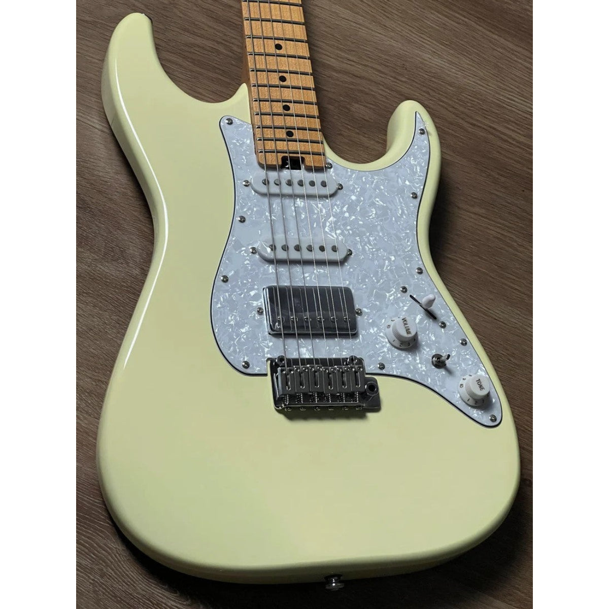 Đàn Guitar Điện Soloking MS1 Classic MKII, Roasted Maple FB, Vintage White