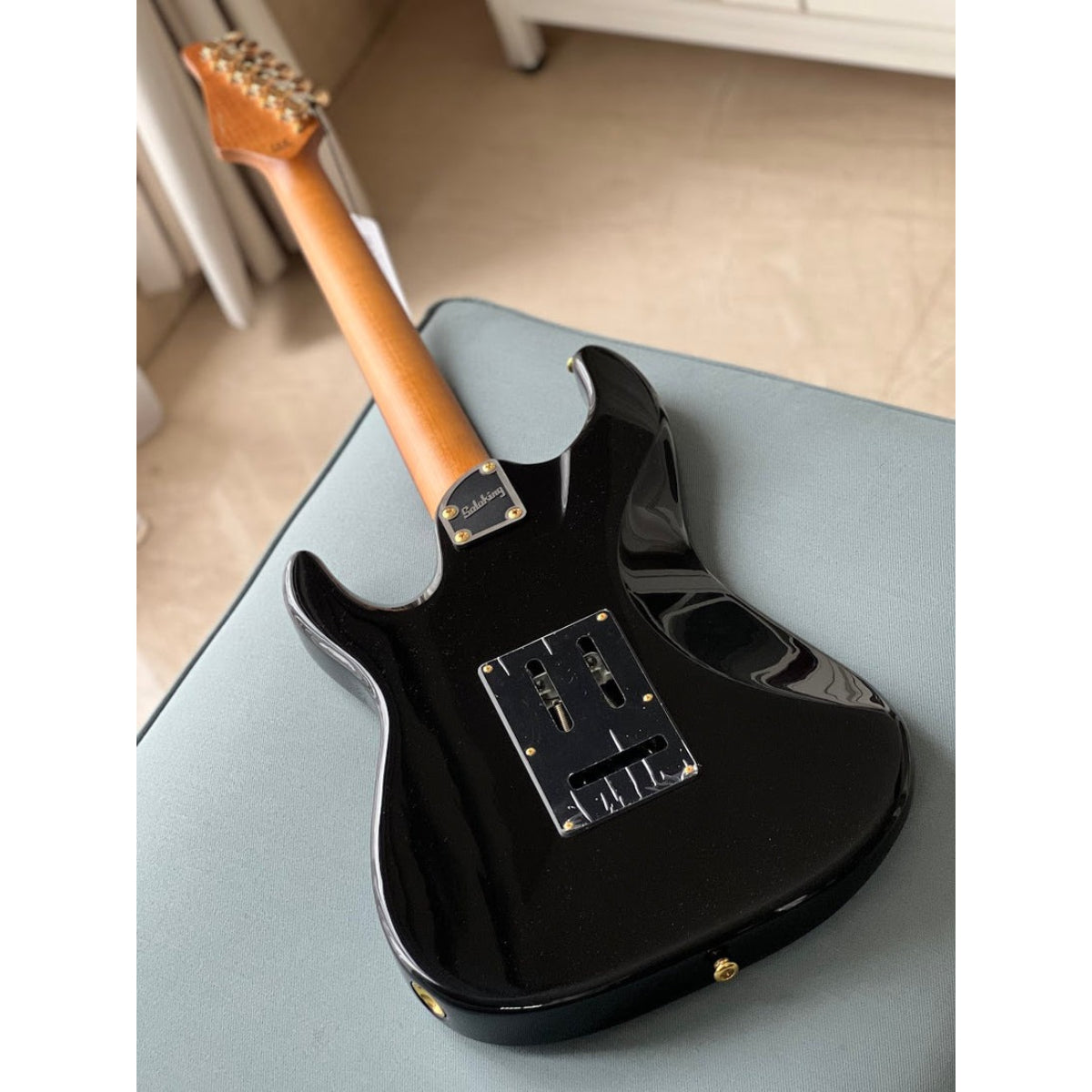 Đàn Guitar Điện Soloking MS1 Classic MKII, Rosewood FB,  Black Beauty Anodized Gold Pickguard Nafiri Special Run