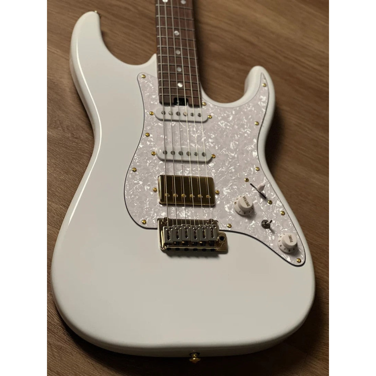 Đàn Guitar Điện Soloking MS1 Classic MKII, Rosewood FB, Olympic White