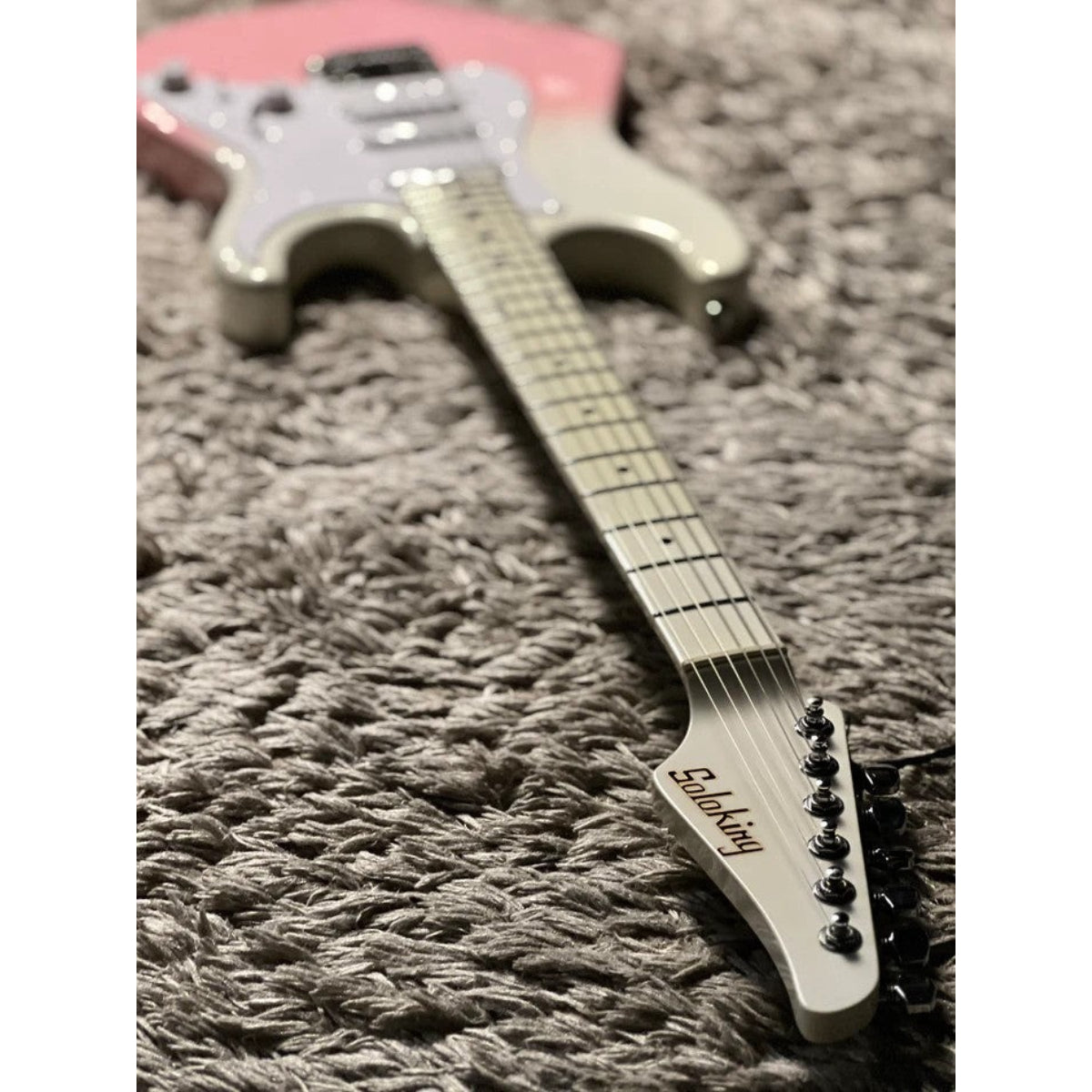 Đàn Guitar Điện Soloking MS1 Classic MKII, White Pink Burst Nafiri Special Run