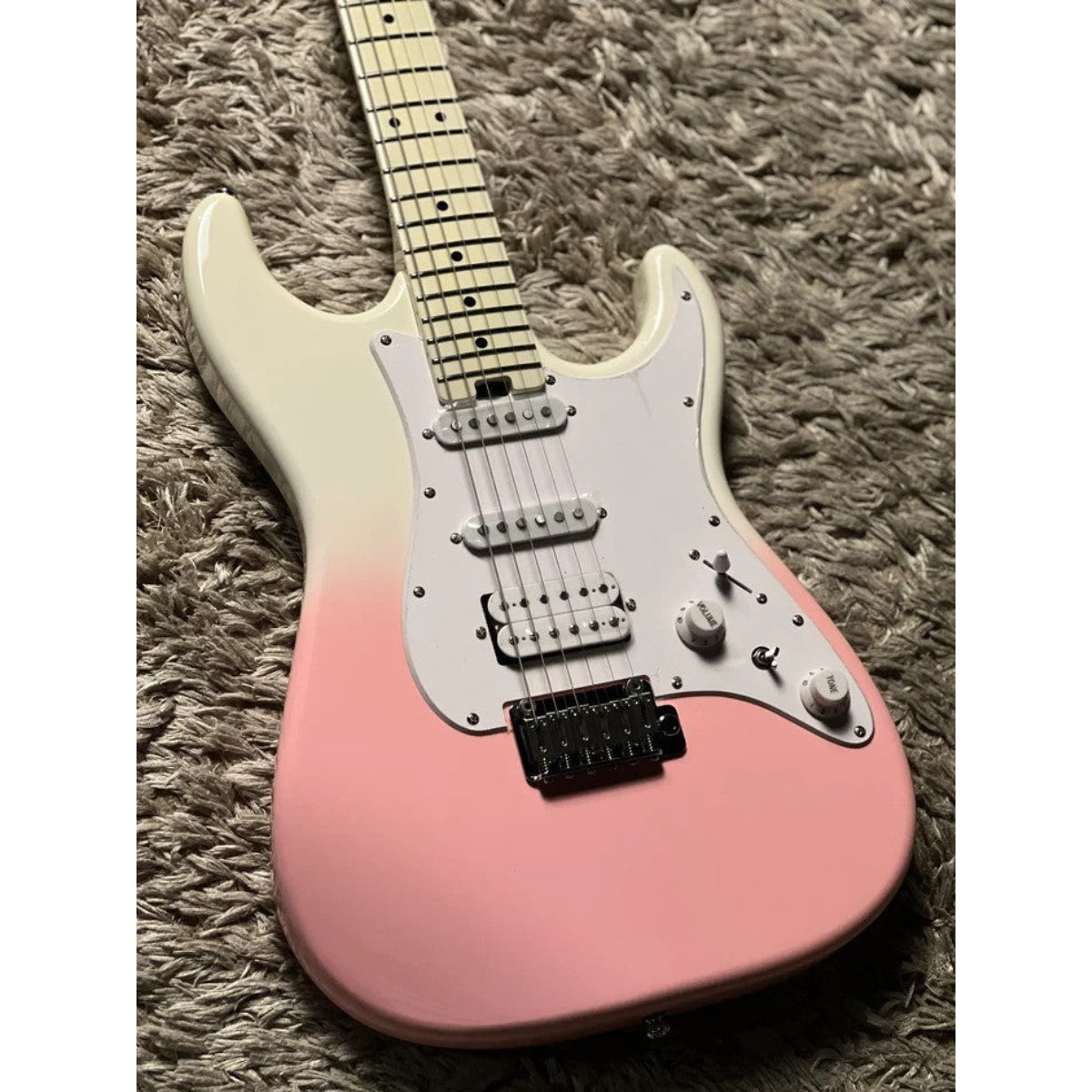 Đàn Guitar Điện Soloking MS1 Classic MKII, White Pink Burst Nafiri Special Run
