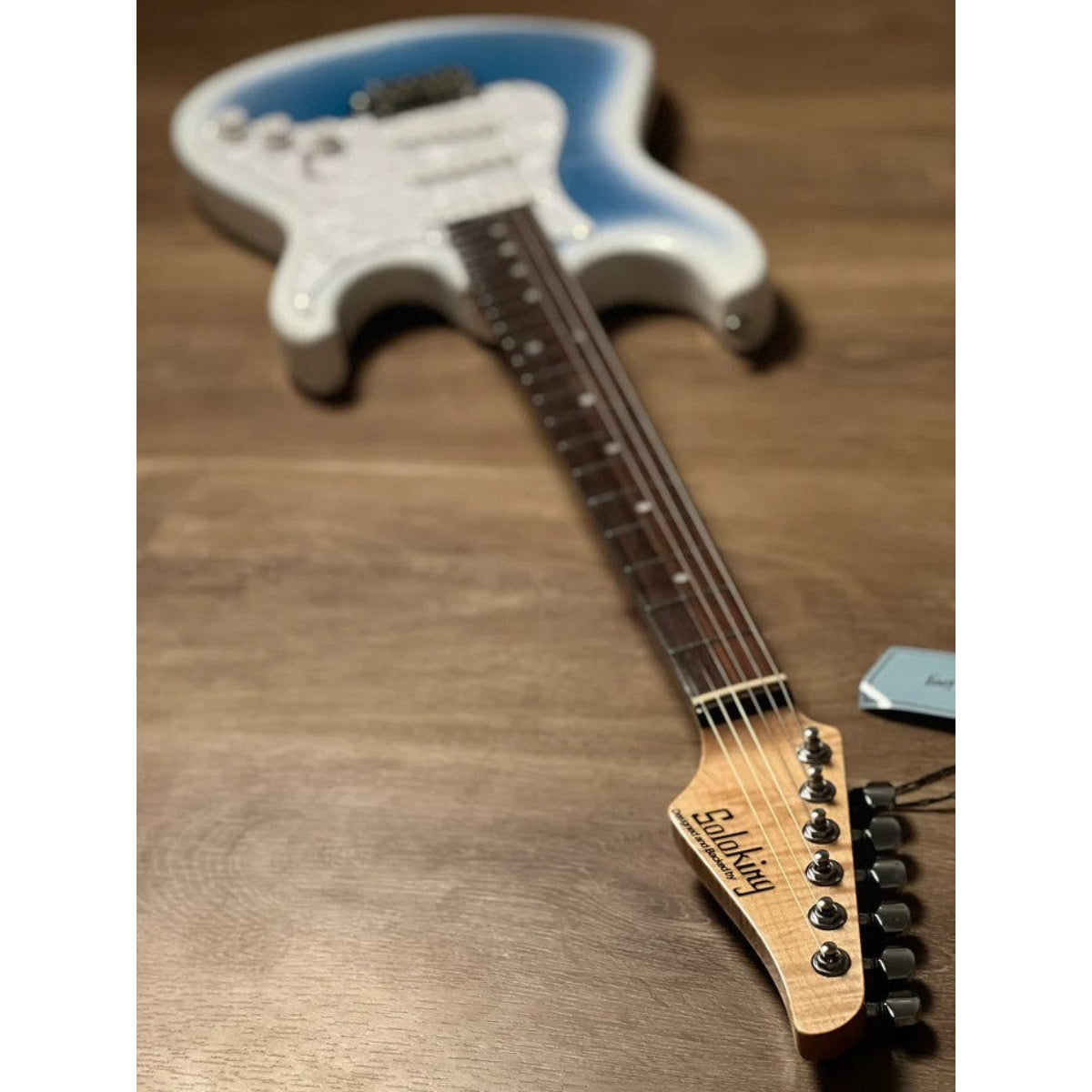 Đàn Guitar Điện Soloking MS1 Classic SSS Quilt, Rosewood FB, Marble Blue Burst Nafiri Special Run