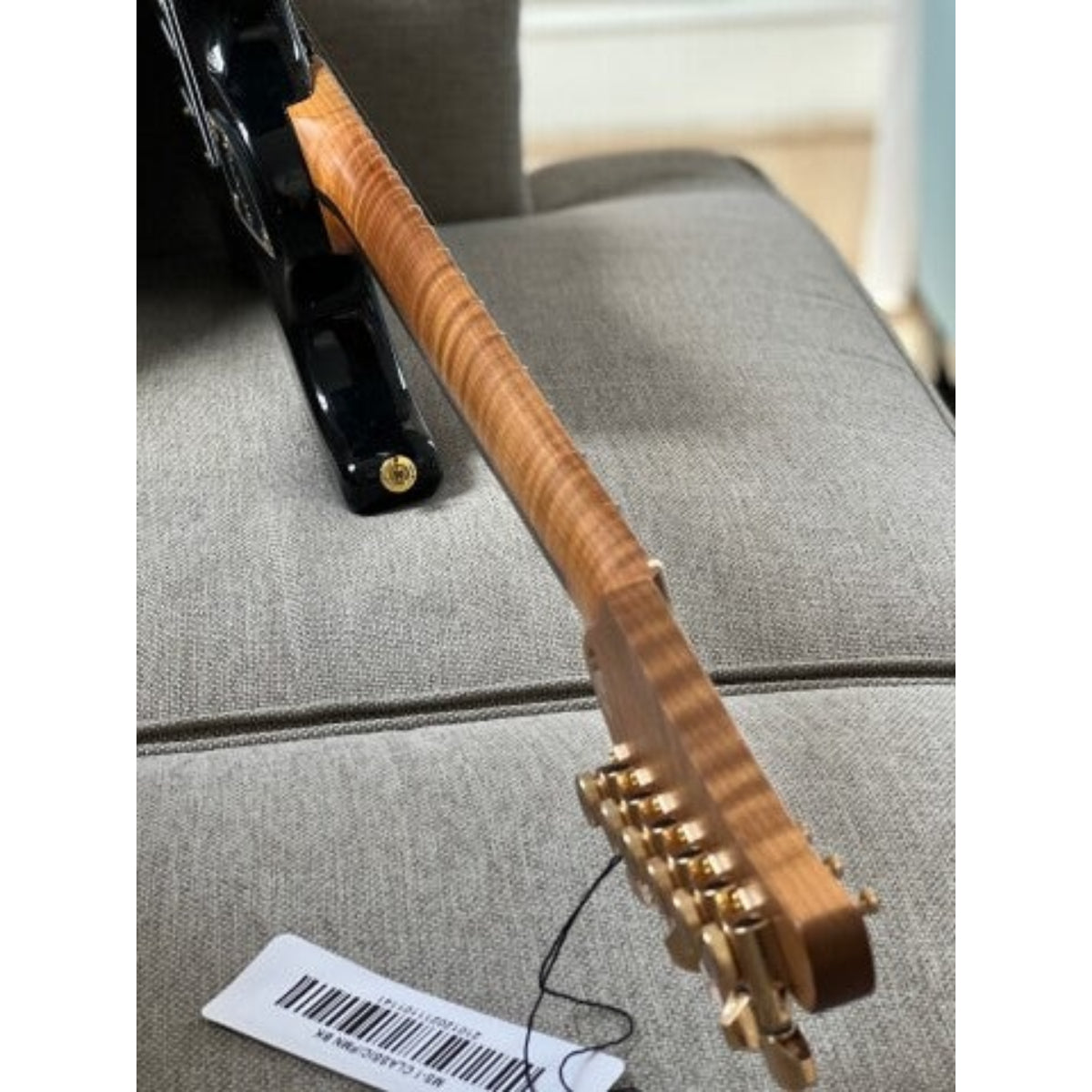 Đàn Guitar Điện Soloking MS1 Classic, Roasted Flame Maple Neck, Black Beauty Nafiri Special Run