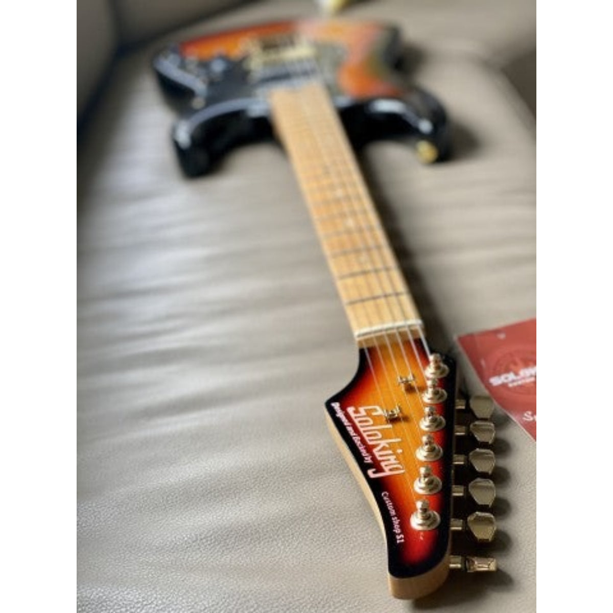 Đàn Guitar Điện Soloking MS1 Classic, Roasted Maple FB, Gold Hardware, Sunburst
