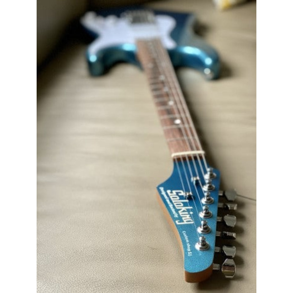Đàn Guitar Điện Soloking MS1 Classic, Rosewood FB, Roasted Maple Neck, Lake Placid Blue