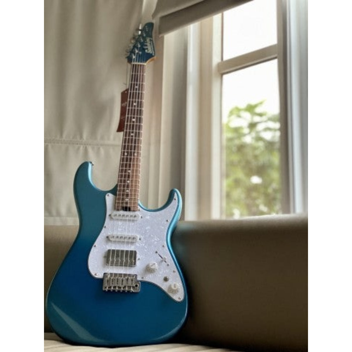 Đàn Guitar Điện Soloking MS1 Classic, Rosewood FB, Roasted Maple Neck, Lake Placid Blue