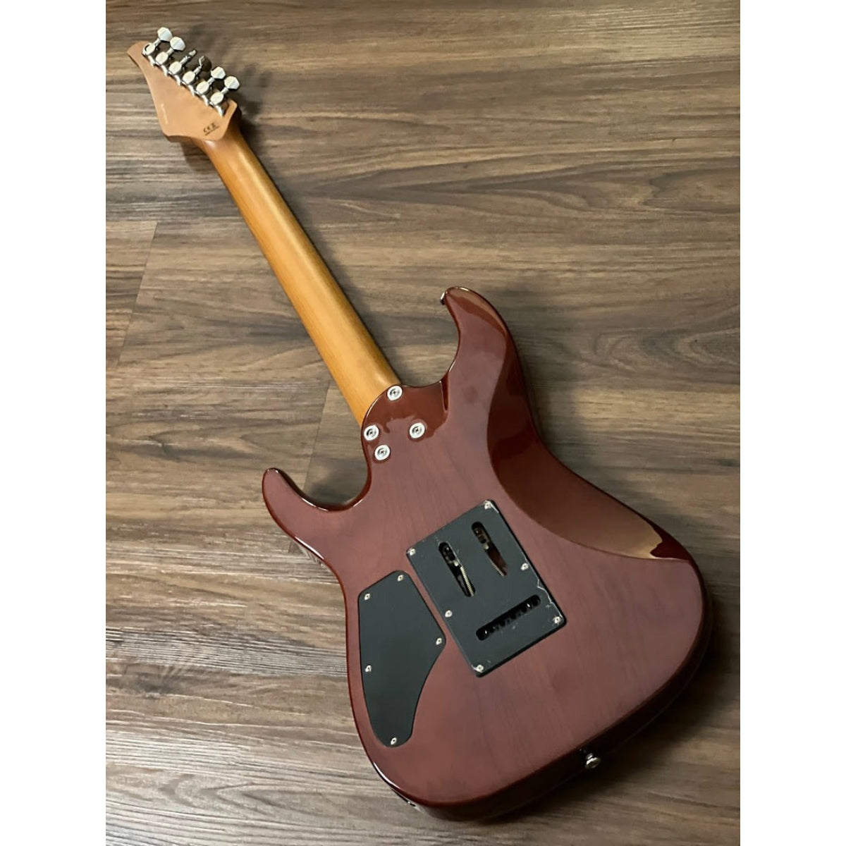 Đàn Guitar Điện Soloking MS1 Custom 22 HH MOD Flat Top, Rosewood FB, Fishman Fluence, Fire Wakesurf