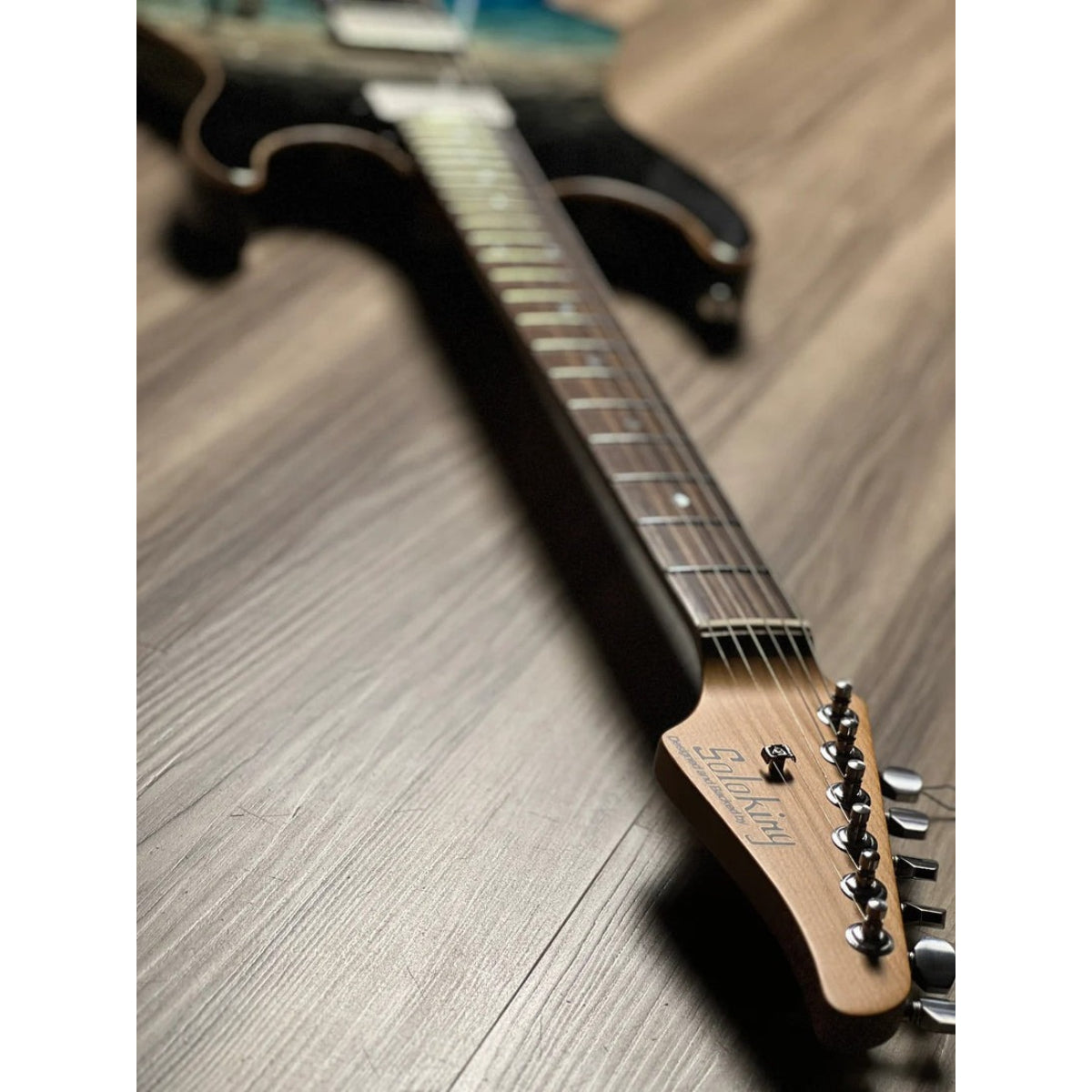 Đàn Guitar Điện Soloking MS1 Custom 22 HH Quilt, &nbsp;Rosewood FB, Ocean Storm Double Wipeout JESCAR