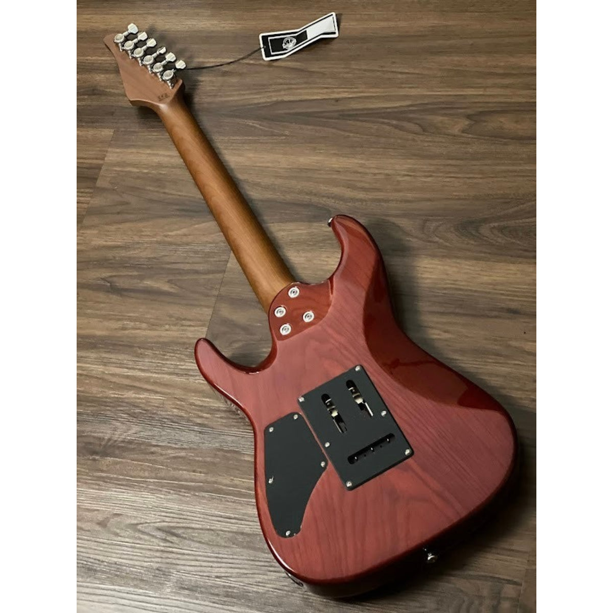 Đàn Guitar Điện Soloking MS1 Custom 22 HSS Flat Top Elite, Rosewood FB, Bora Blue Surf