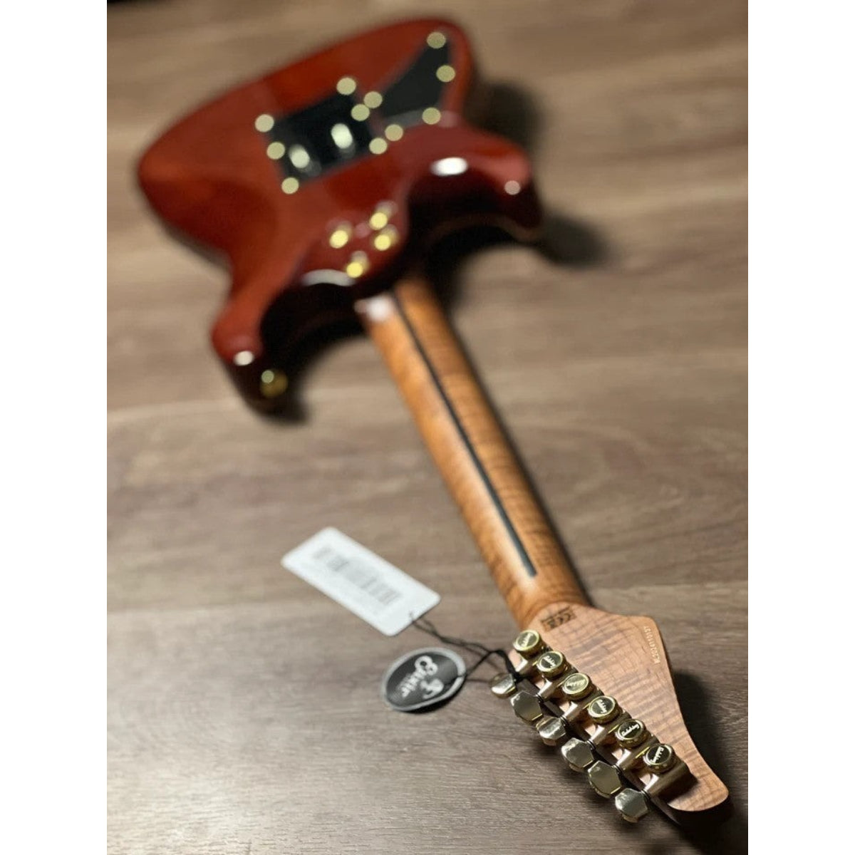 Đàn Guitar Điện Soloking MS1 Custom 22 HSS Flat Top, One Piece Roasted Flame Neck, Entwistle PU, Bengal Burst Nafiri Special Run