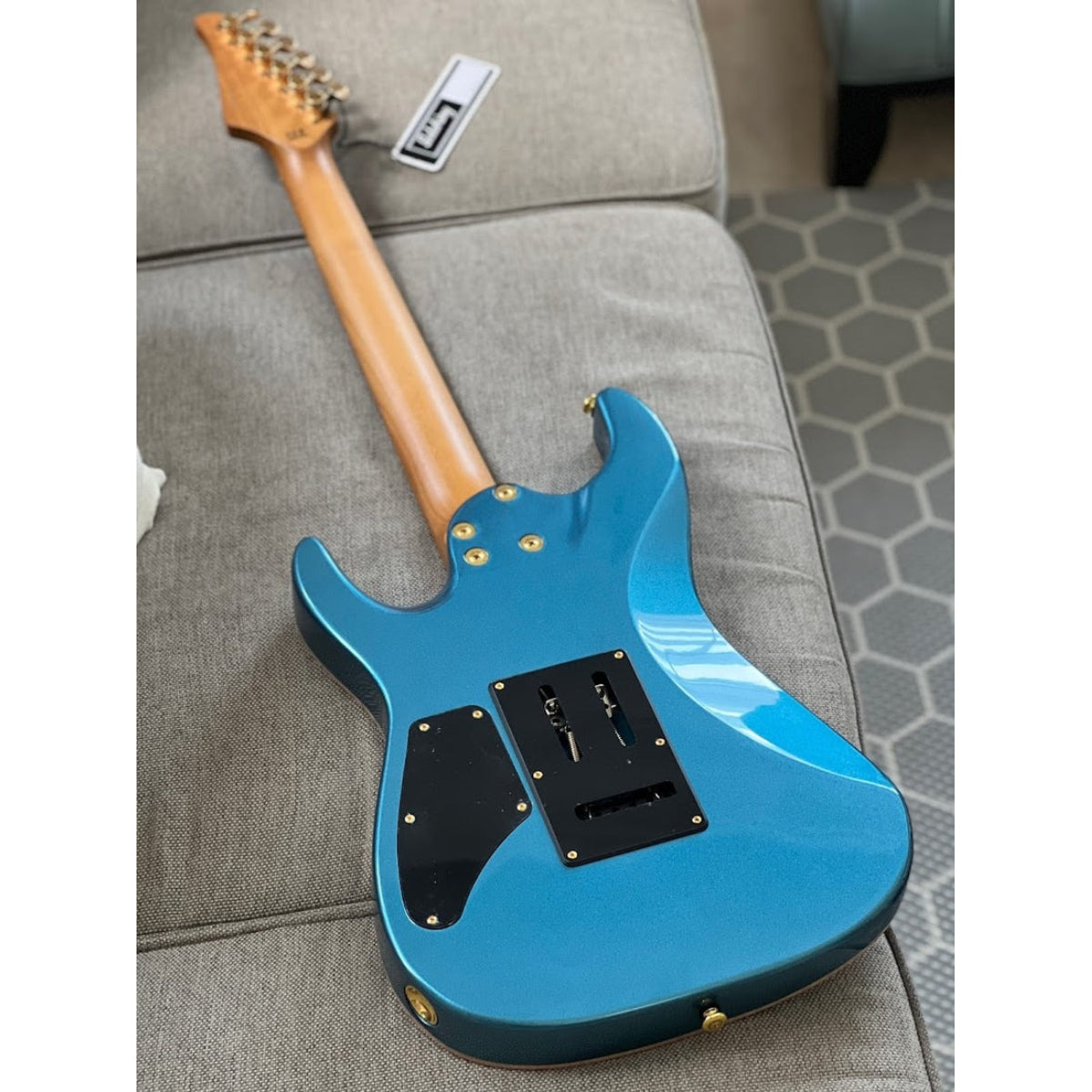 Đàn Guitar Điện Soloking MS1 Custom 22 HSS Flat Top, Roasted Maple FB, Pelham Blue Nafiri Special Run