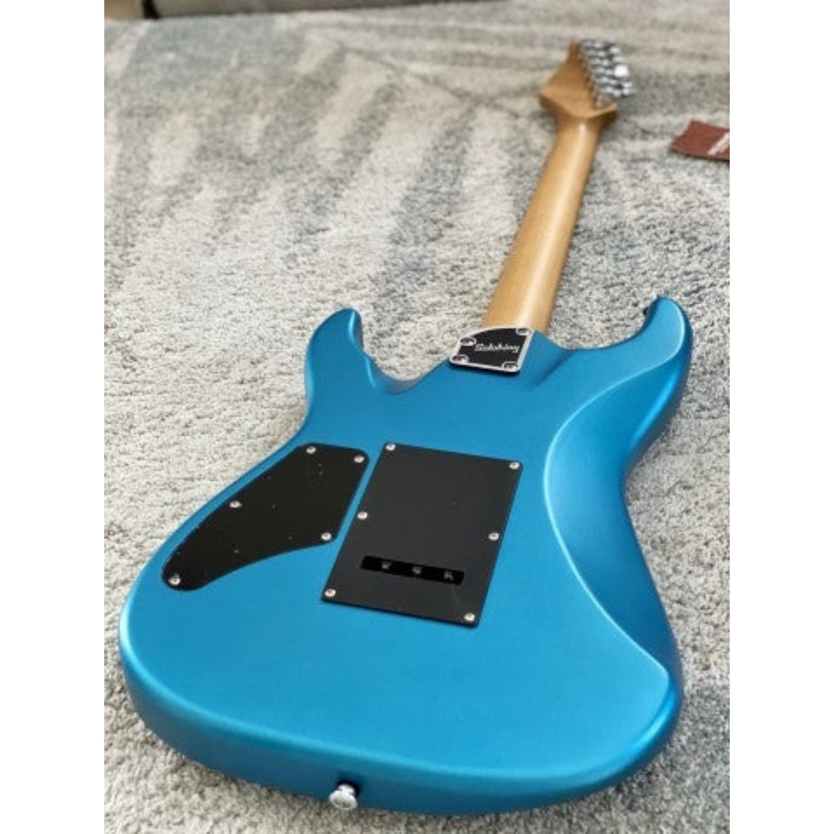 Đàn Guitar Điện Soloking MS1 Custom 22 SSS, Roasted Maple Neck, Alder Body, Satin Electric Blue Matte