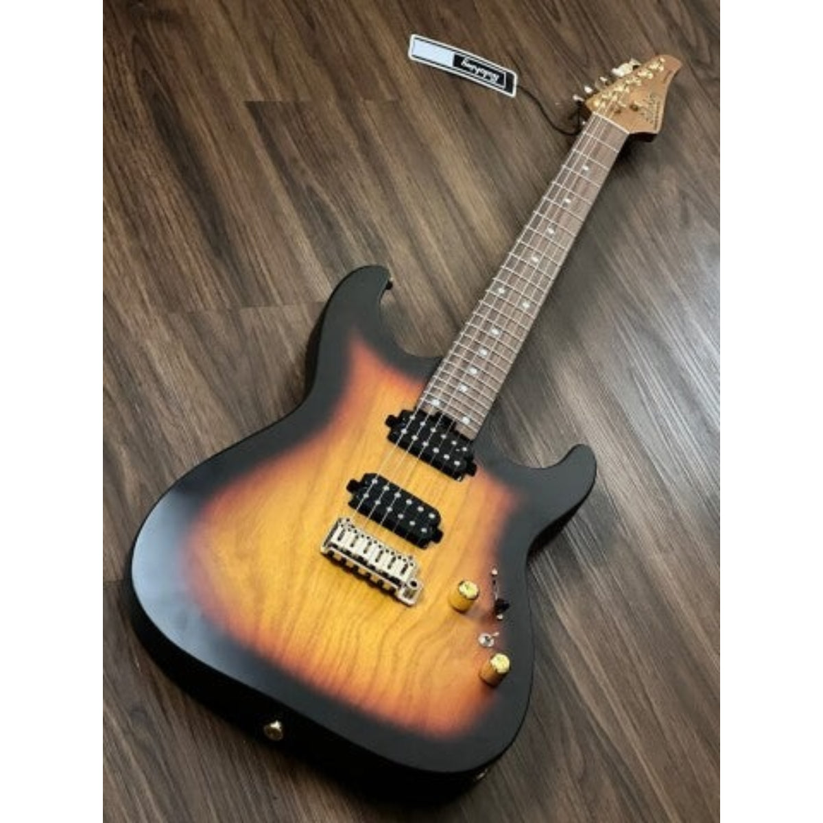 Đàn Guitar Điện Soloking MS1 Custom 24 HH Ash Flat Top, Tri Fade Burst Nafiri Special Run