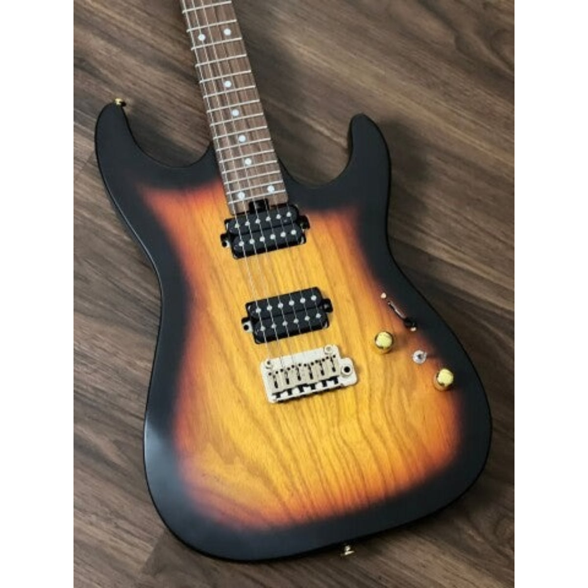 Đàn Guitar Điện Soloking MS1 Custom 24 HH Ash Flat Top, Tri Fade Burst Nafiri Special Run