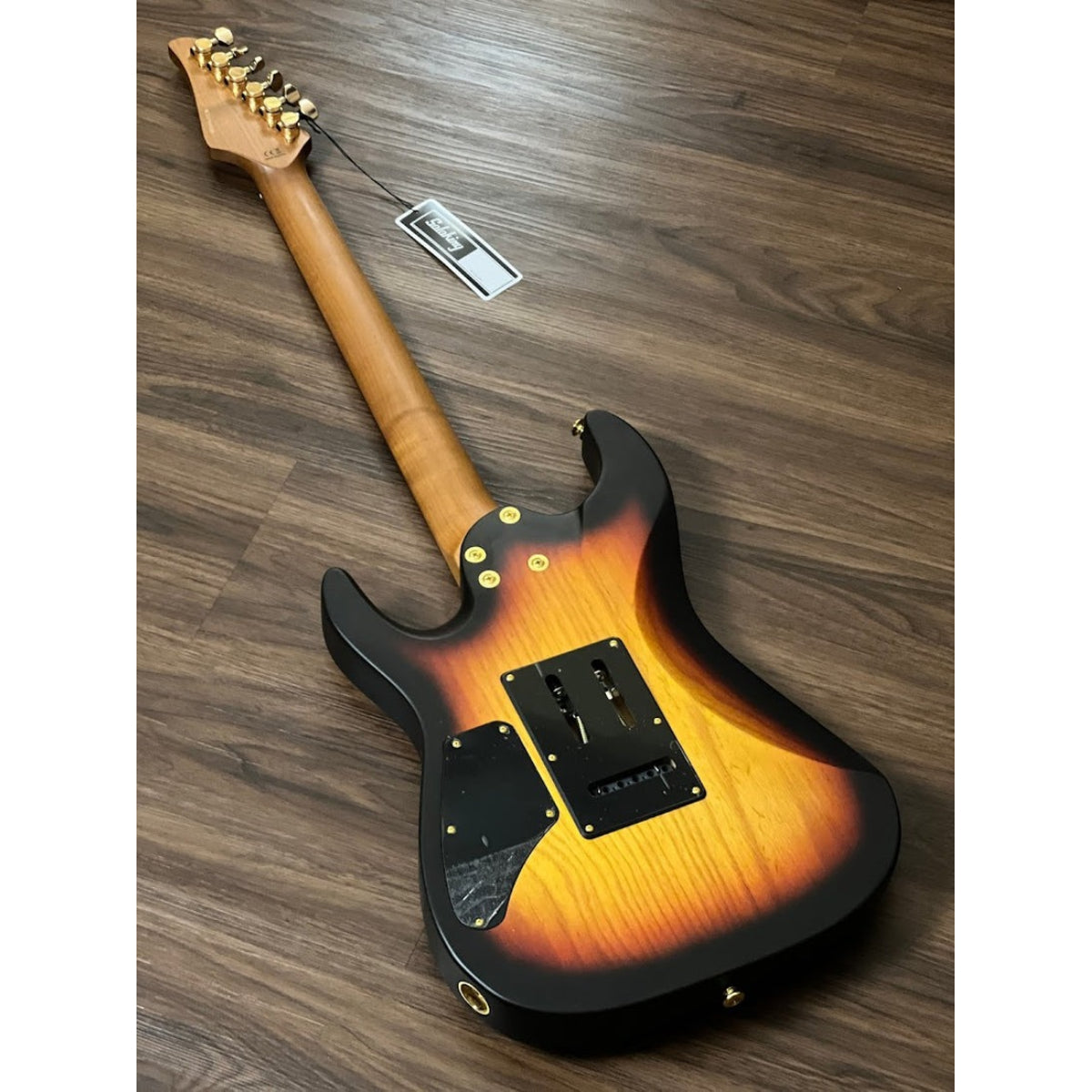 Đàn Guitar Điện Soloking MS1 Custom 24 HH Ash Flat Top, Tri Fade Burst Nafiri Special Run