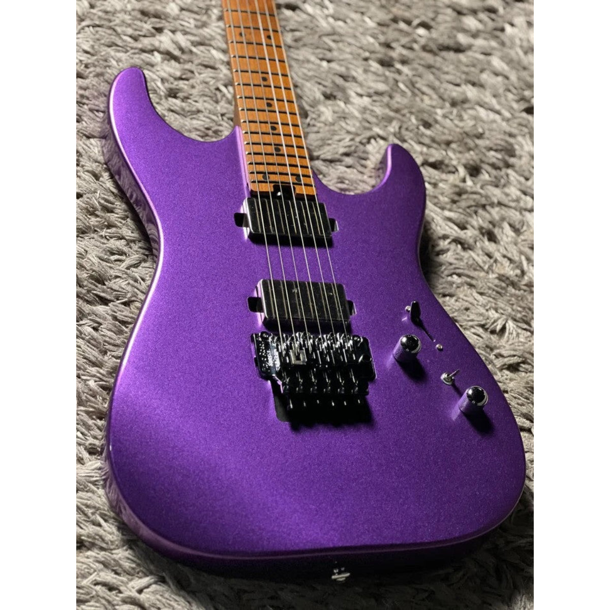 Đàn Guitar Điện Soloking MS1 Custom 24 HH FR Flat Top, Deep Purple Nafiri Special Run (Copy)