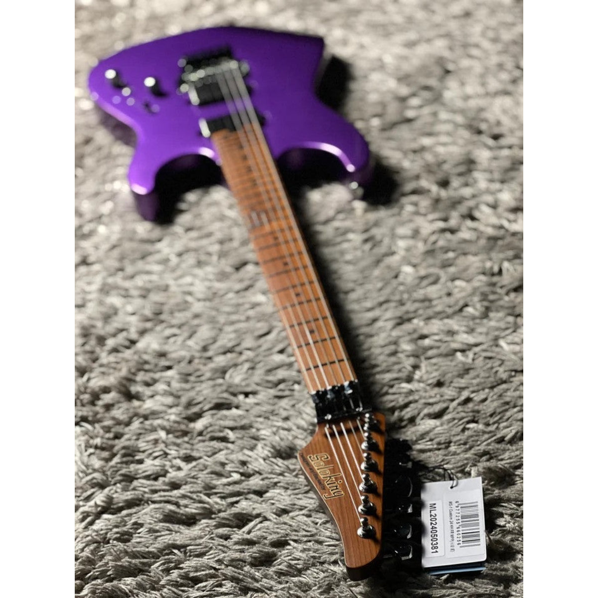 Đàn Guitar Điện Soloking MS1 Custom 24 HH FR Flat Top, Deep Purple Nafiri Special Run (Copy)
