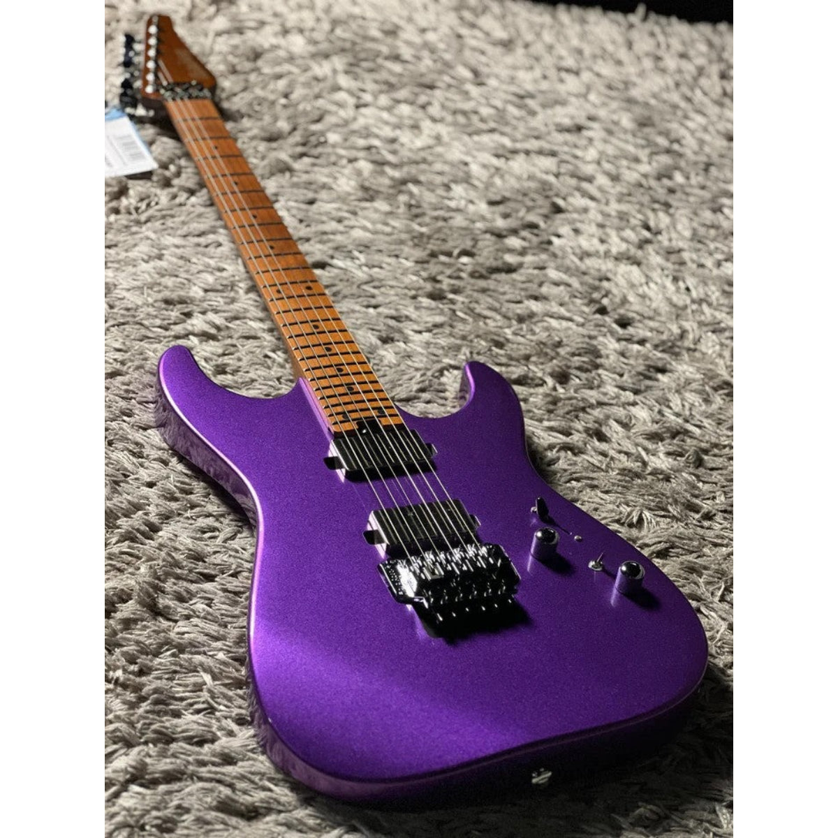 Đàn Guitar Điện Soloking MS1 Custom 24 HH FR Flat Top, Deep Purple Nafiri Special Run (Copy)