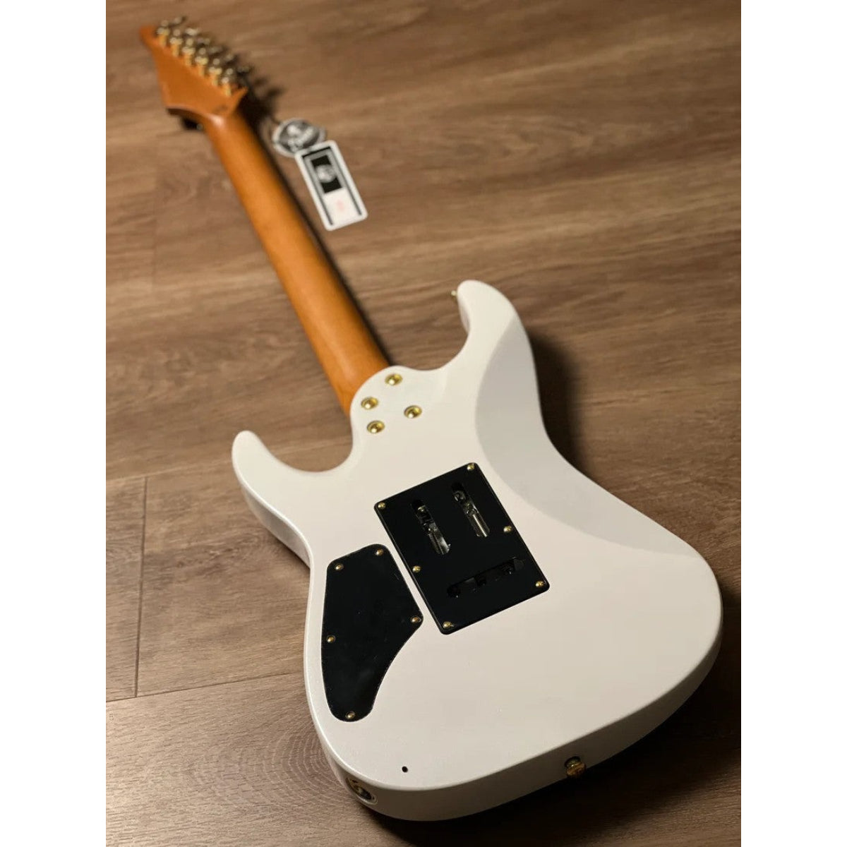 Đàn Guitar Điện Soloking MS1 Custom 24 HH FR Flat Top, Gold Hardware,  Pearl White Nafiri Special Run