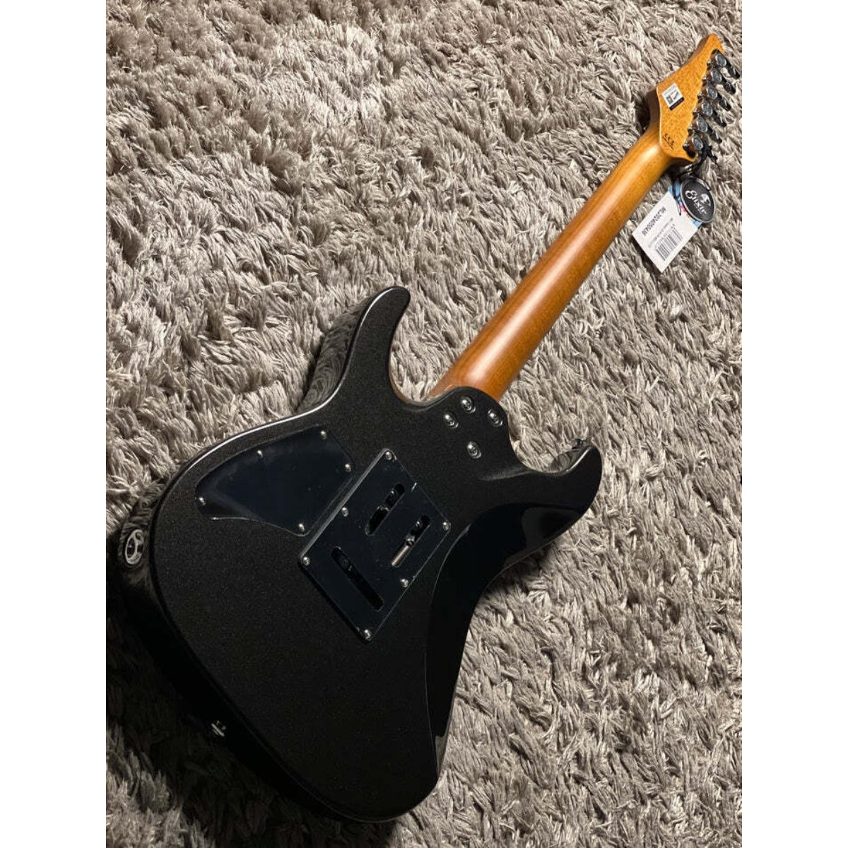 Đàn Guitar Điện Soloking MS1 Custom 24 HH FR Flat Top, Metallic Black Nafiri Special Run