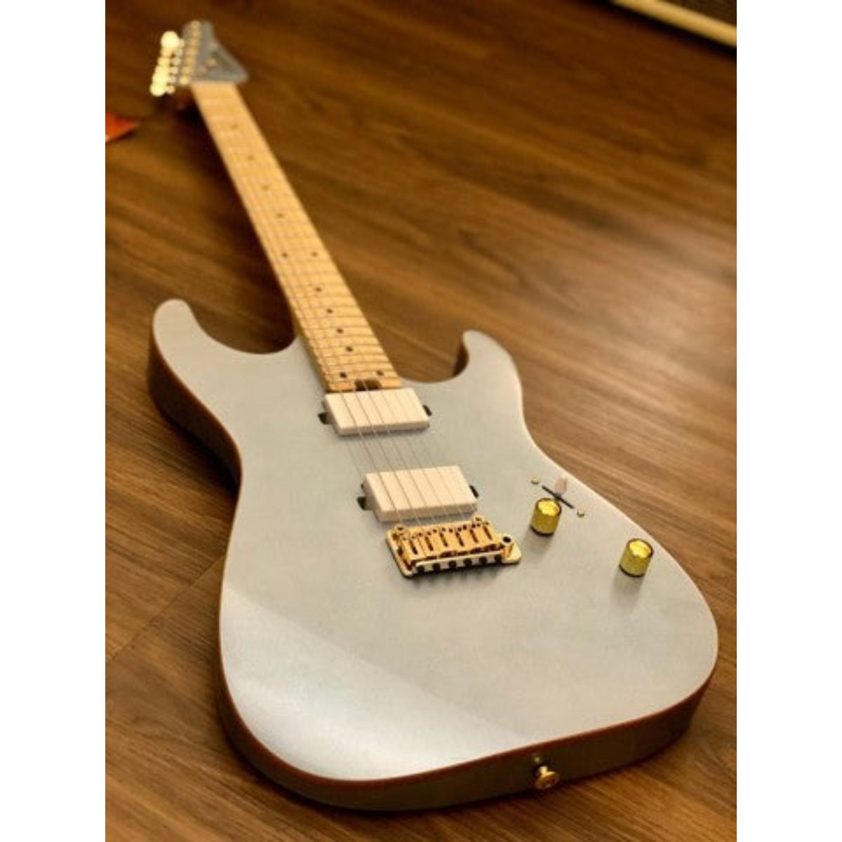 Đàn Guitar Điện Soloking MS1 Custom 24 HH Flat Top, Sonic Gray Nafiri Music Special Run