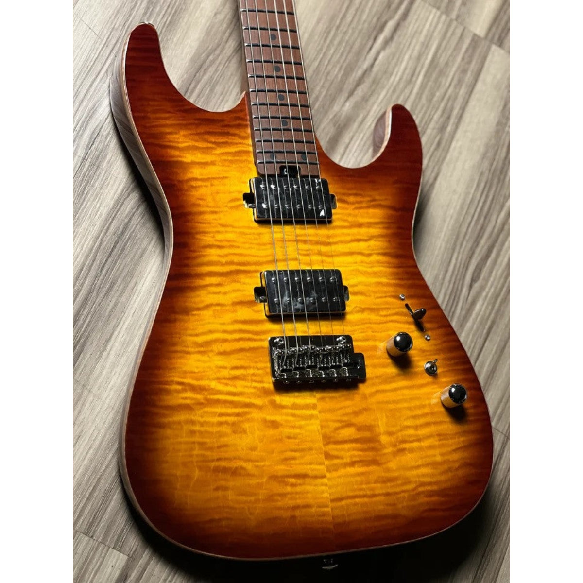Đàn Guitar Điện Soloking MS1 Custom 24 HH MKII, Bengal Burst
